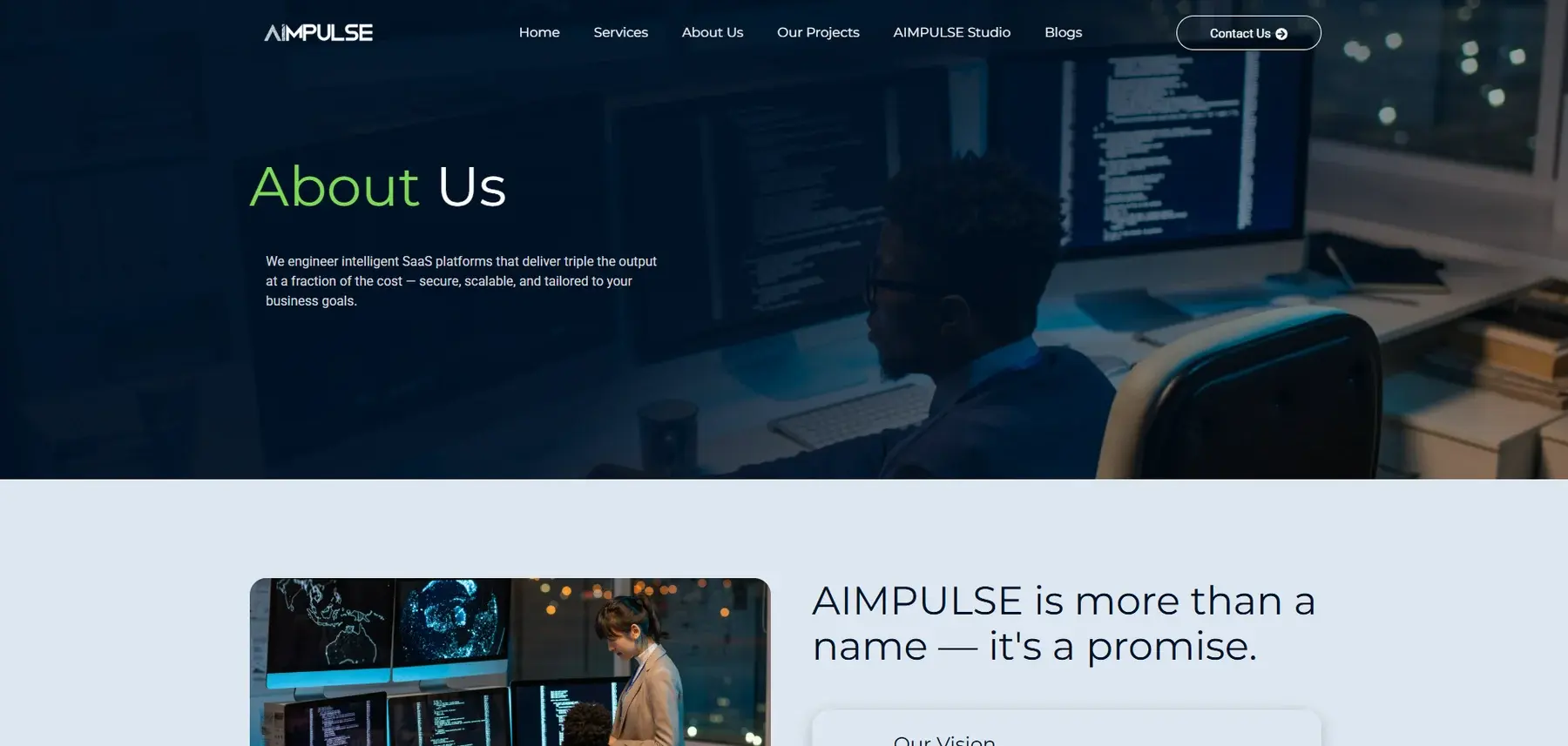 AImpulse website about page