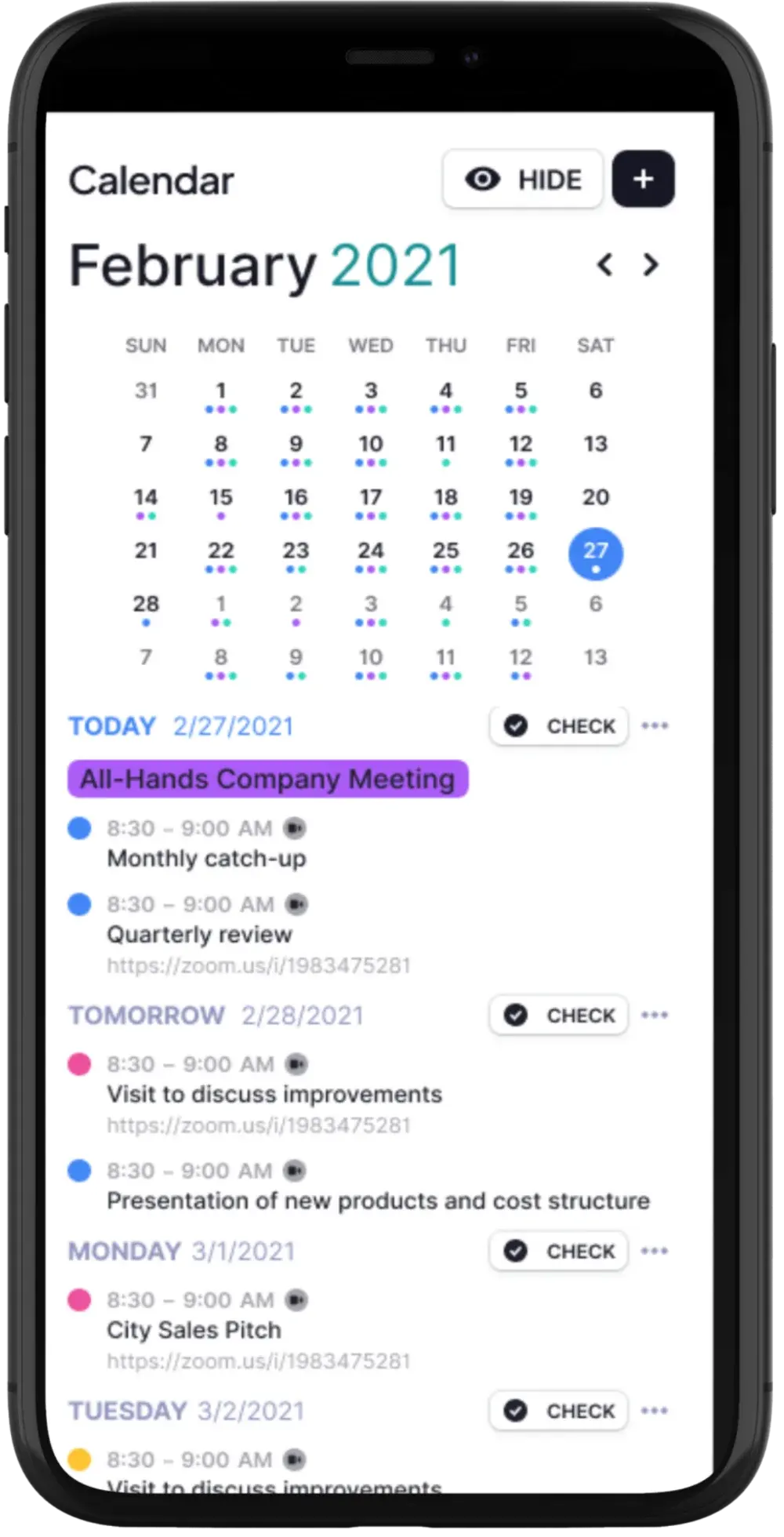 Aksia mobile app