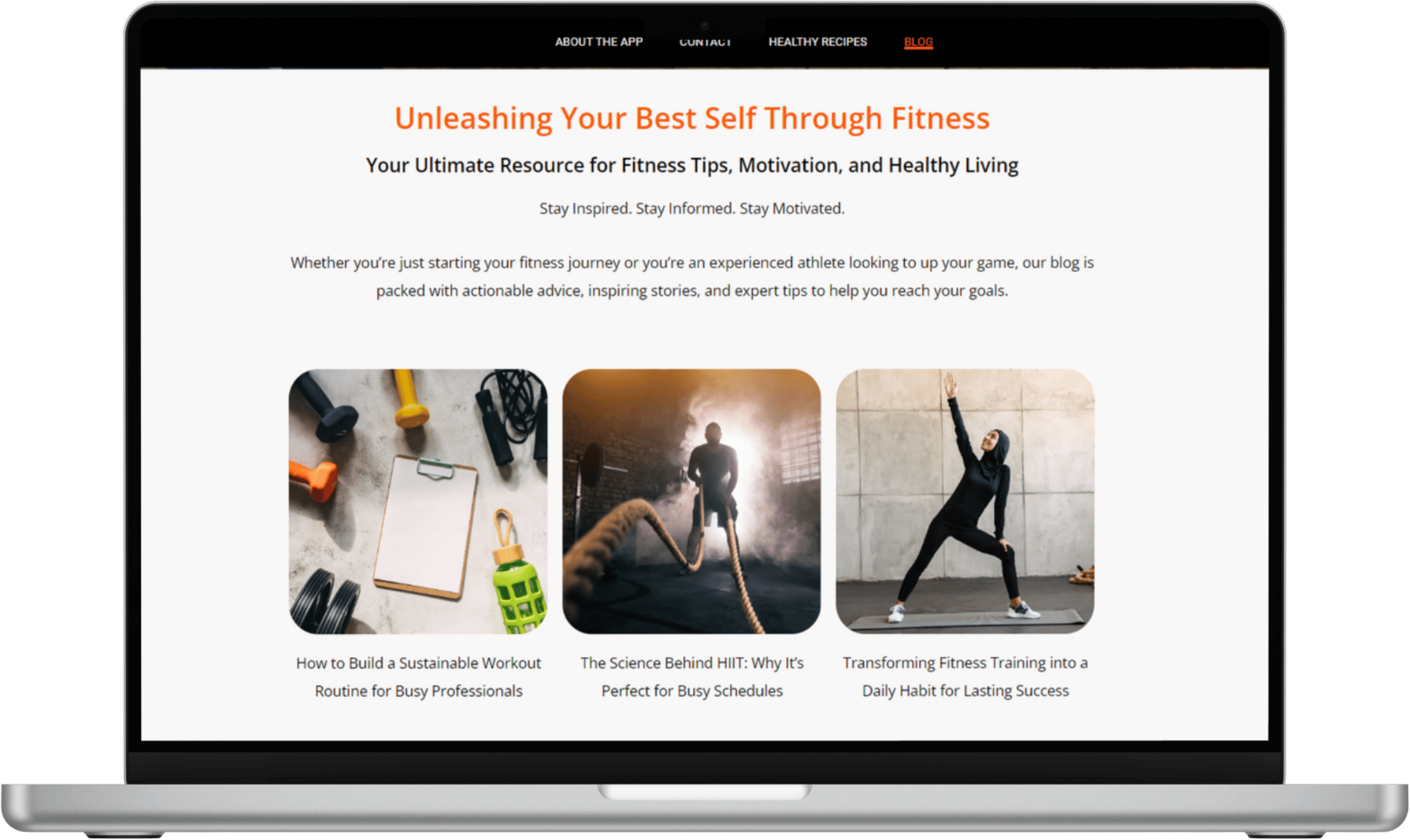 Challenji desktop website
