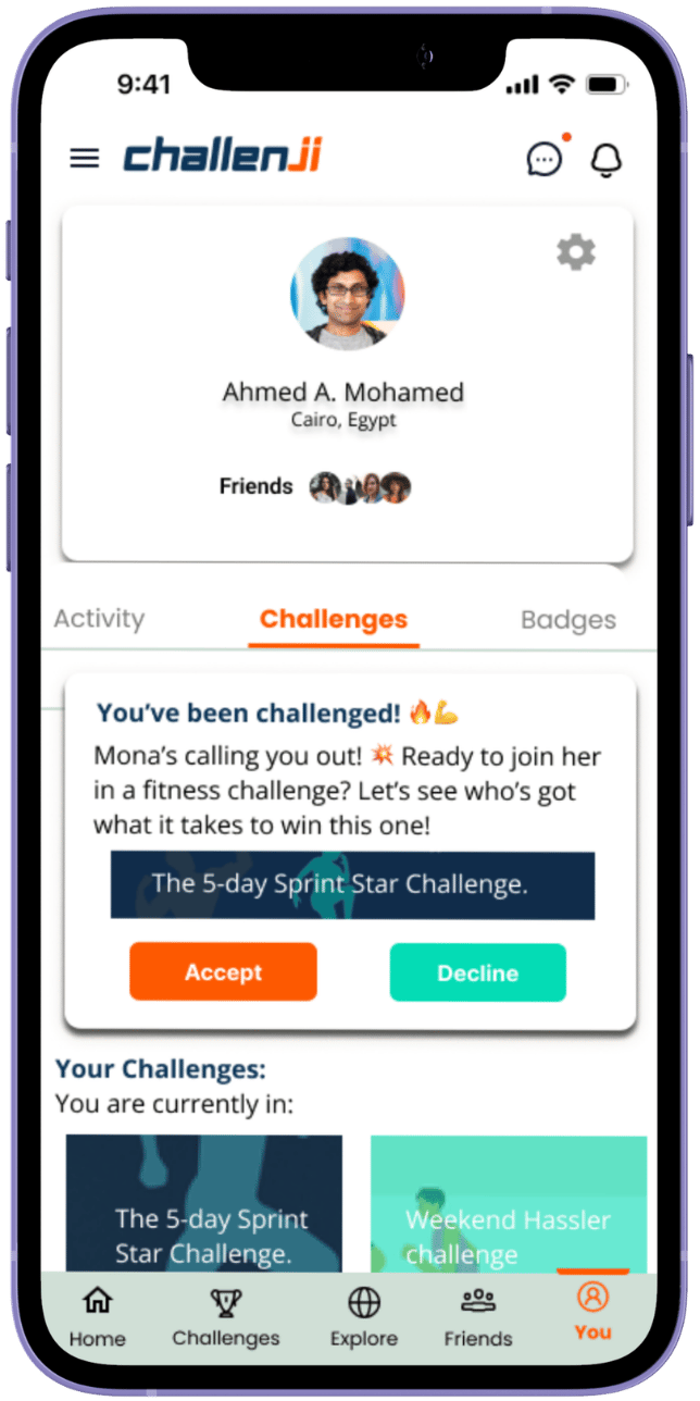 Connect with the fitness community