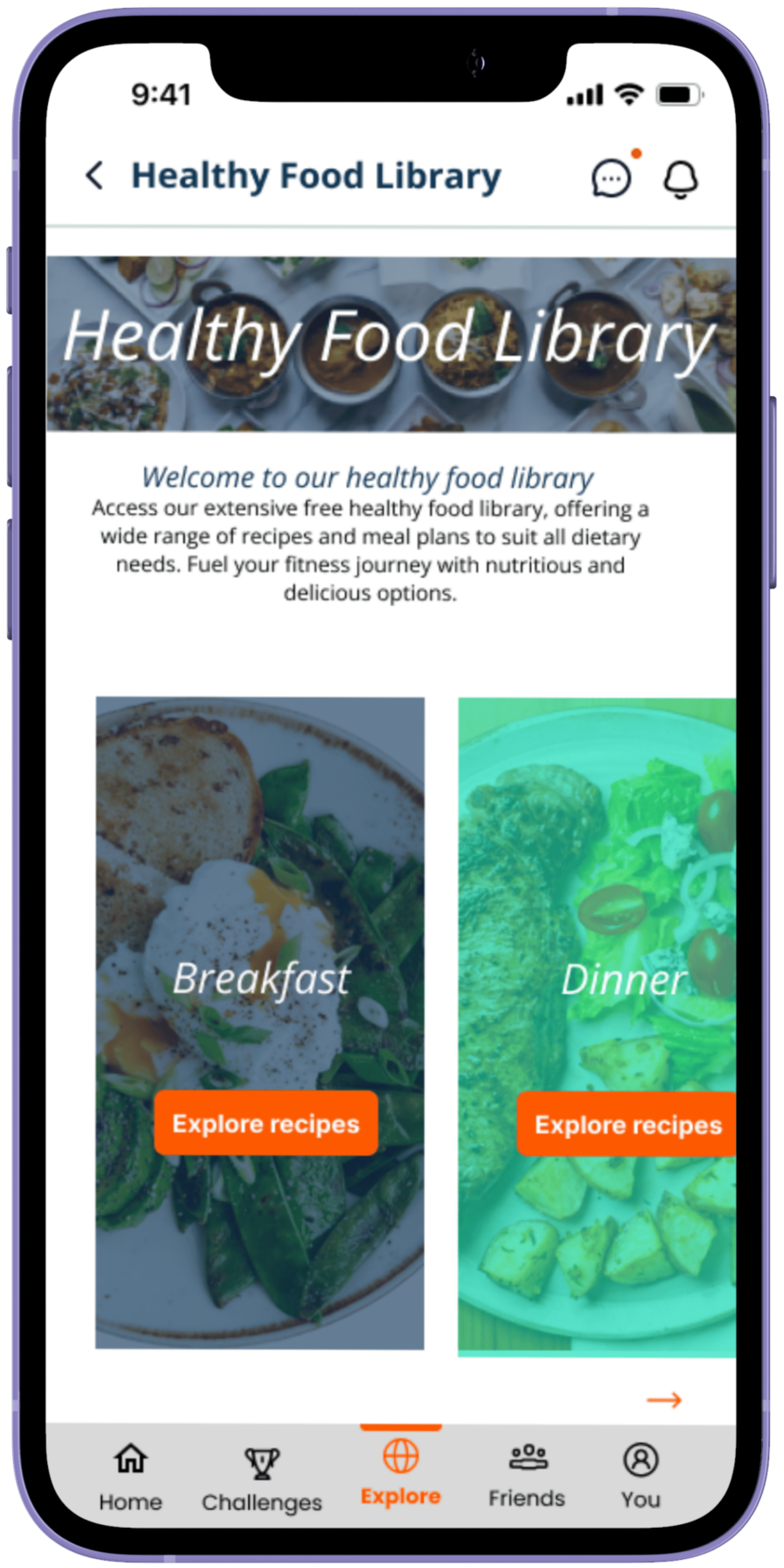 Challenji mobile experience