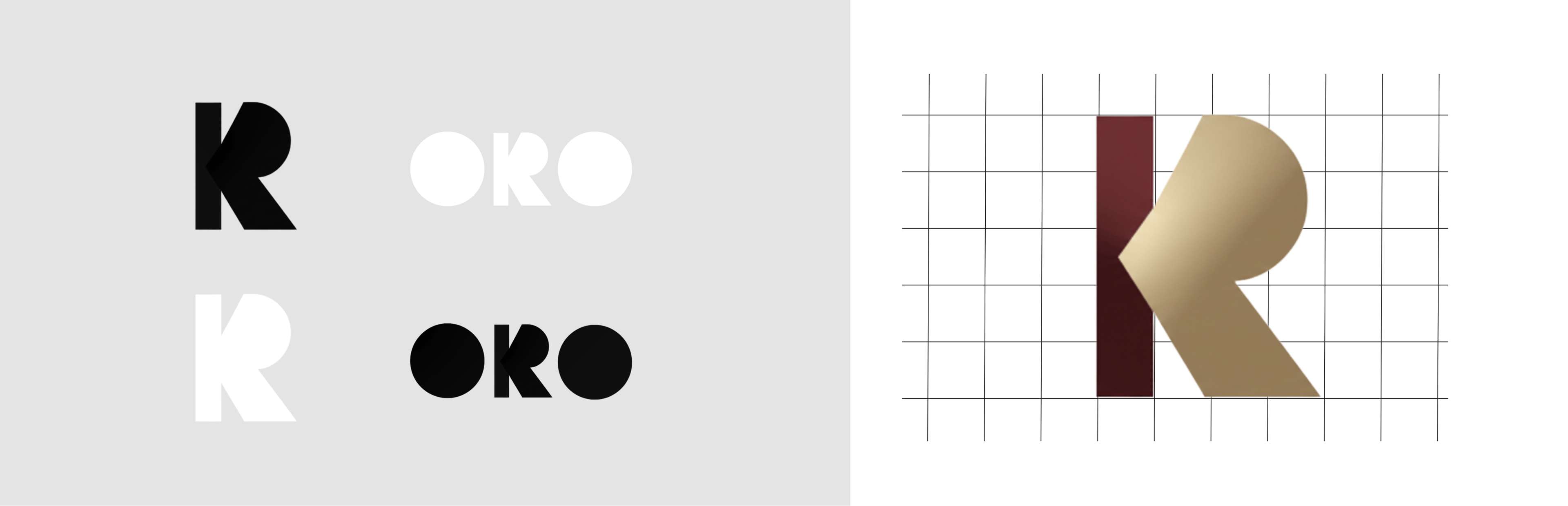 ORO R symbol variations and watermark applications